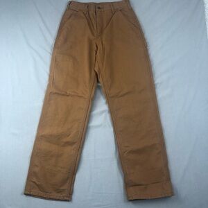 Carharrt Men’s Loose Straight Washed Duck Lined Dungaree